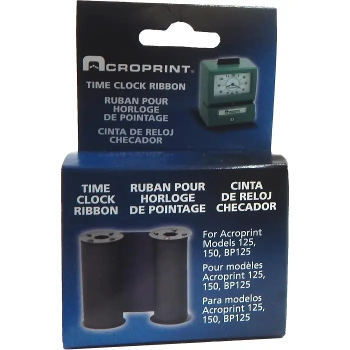 Acroprint Ribbon for 125, 150 Series Black variant 3