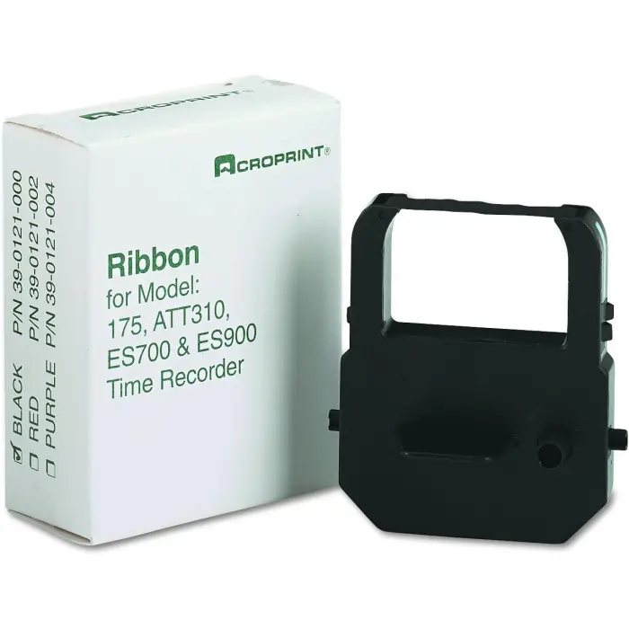 Acroprint Ribbon for 175, ES700, ES900 Black variant 1