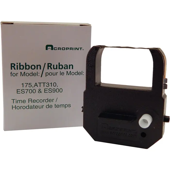 Acroprint Ribbon for 175, ES700, ES900 Black variant 3