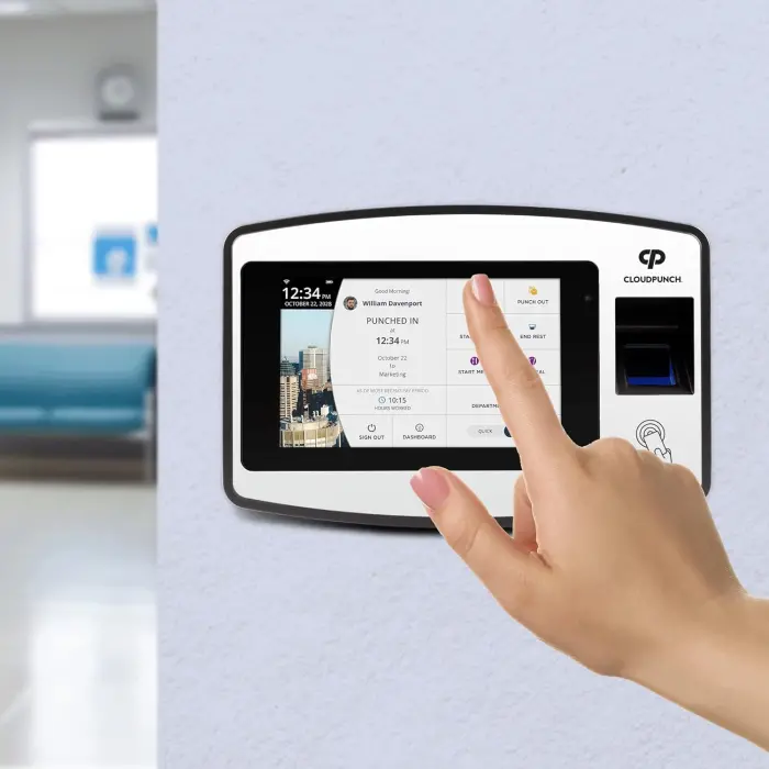 Acroprint CP200 Cloud Time Clock with Finger Sensor variant 5