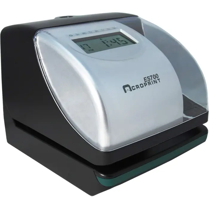 Acroprint ES700 Time Clock and Document Stamp variant 1