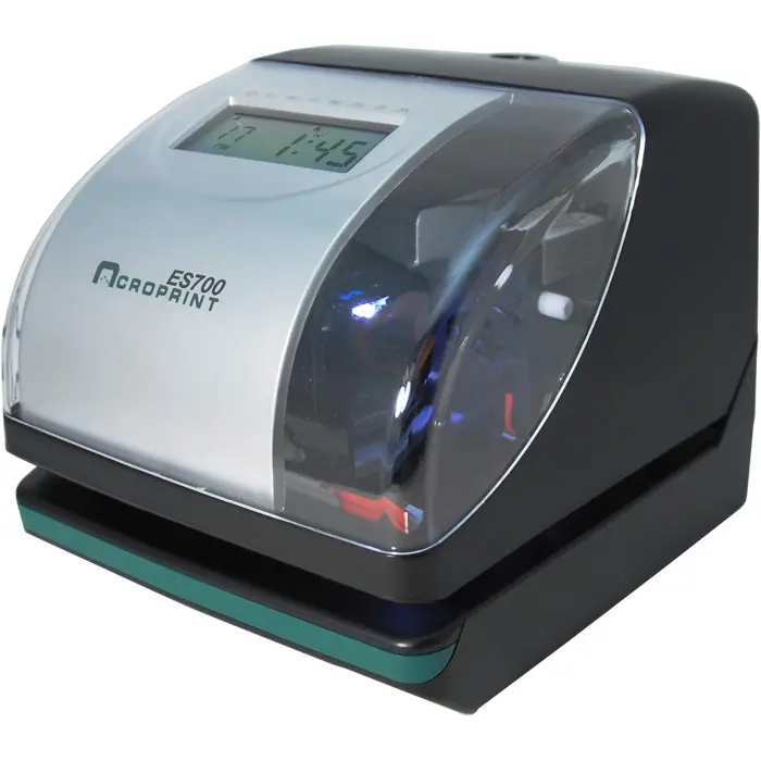 Acroprint ES700 Time Clock and Document Stamp variant 2