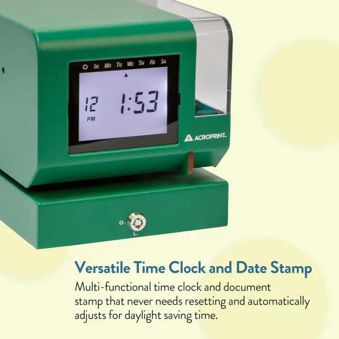 Acroprint M150MC4 Heavy-Duty Time Clock variant 3