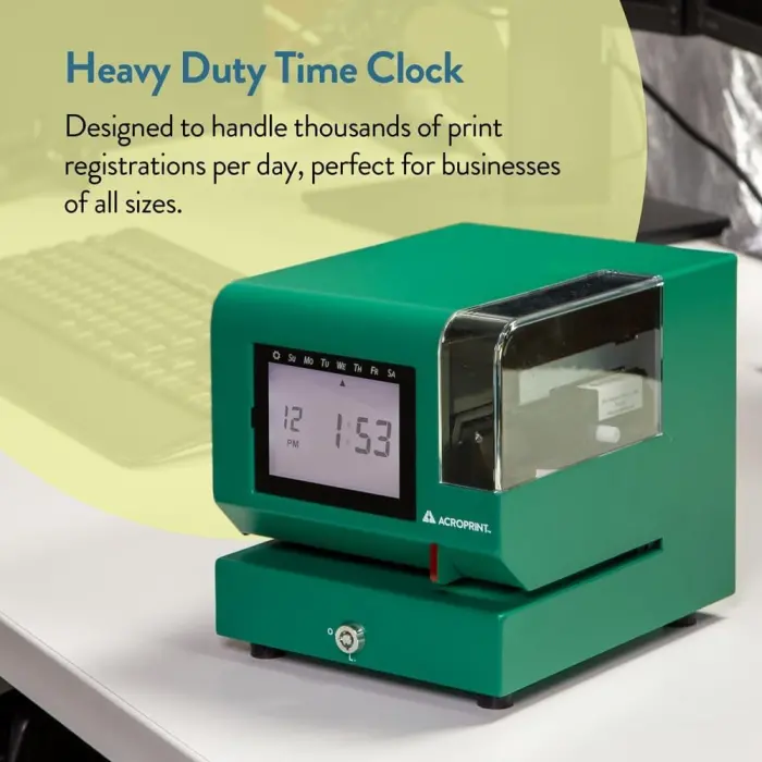 Acroprint M150MC4 Heavy-Duty Time Clock variant 4