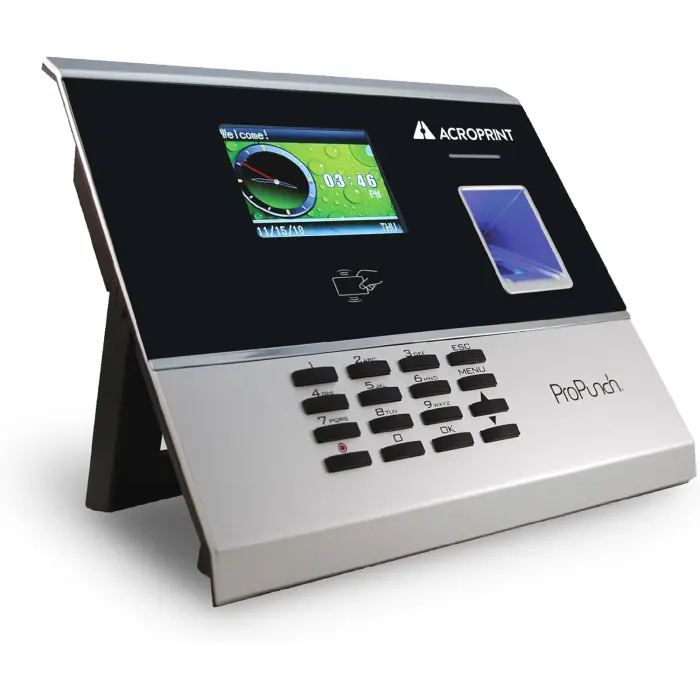 Acroprint ProPunch Fingerprint, PIN, RFID Time Clock System variant 2
