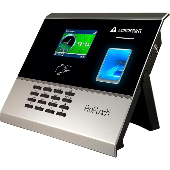 Acroprint ProPunch Fingerprint, PIN, RFID Time Clock System variant 3