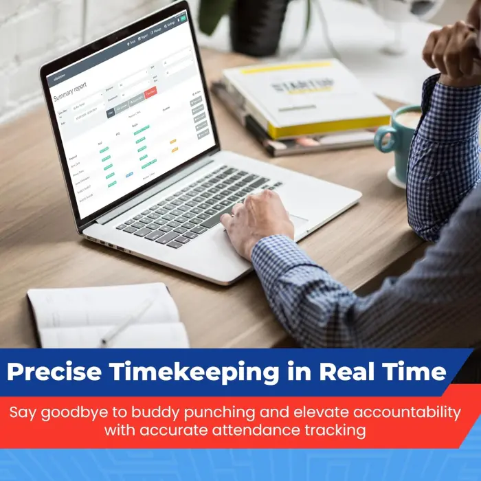 Allied Time USA CB4000 Multi-Biometric Time Clock Terminal variant 4