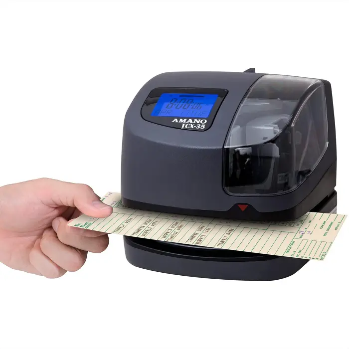 AMANO TCX-35 Time Clock and Document Stamp variant 3