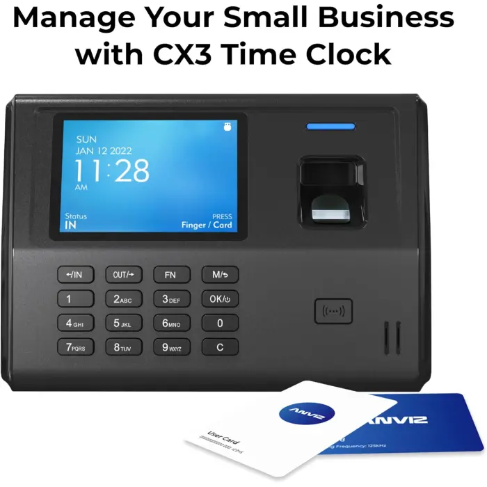 ANVIZ CX3 Fingerprint Time Clock System variant 1