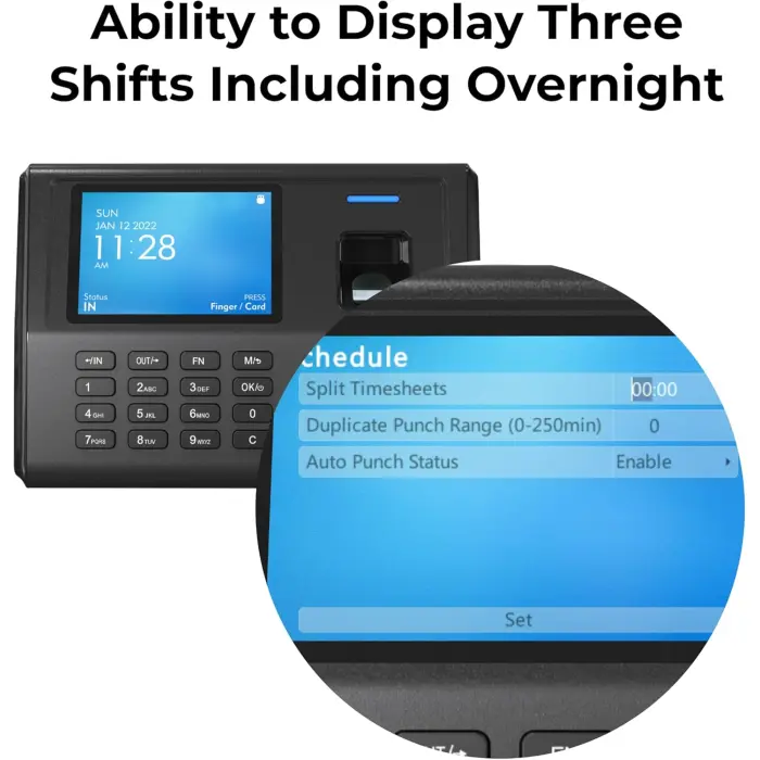 ANVIZ CX3 Fingerprint Time Clock System variant 2