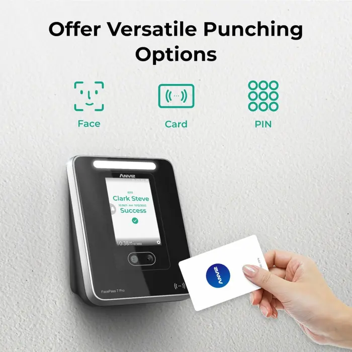 ANVIZ CX7 Facial Recognition Time Clock Terminal variant 2