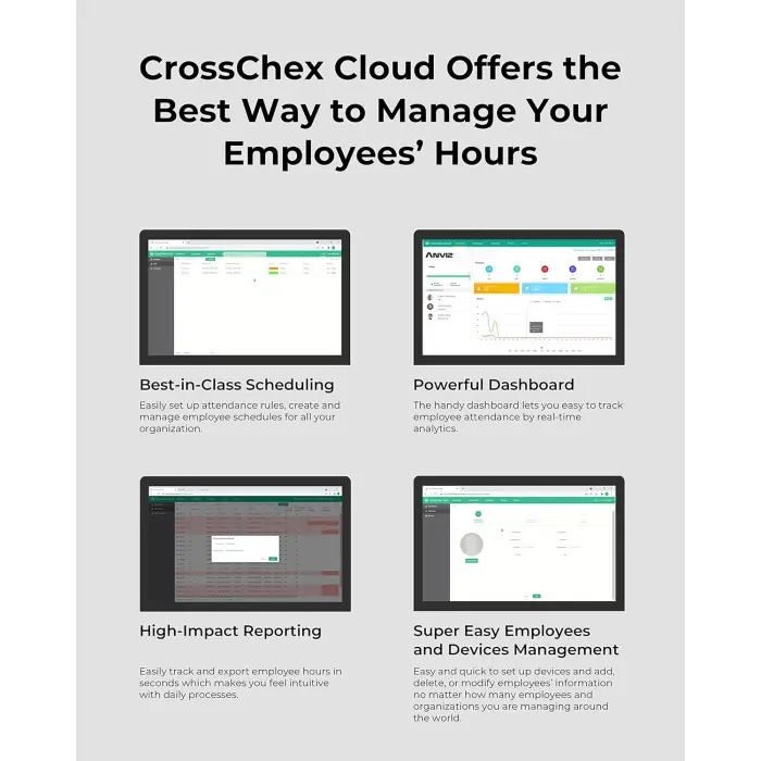 ANVIZ CX7 Facial Recognition Time Clock Terminal variant 6