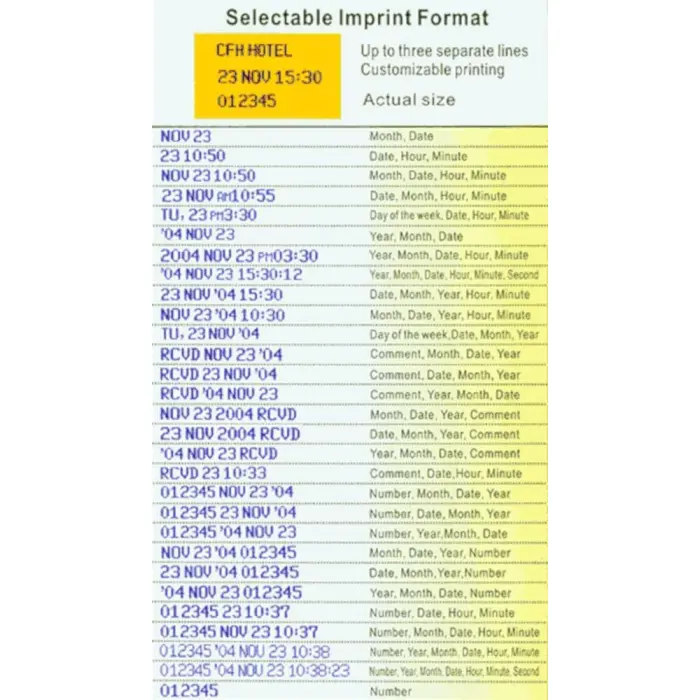 Compumatic MP550 Heavy-Duty Time Clock and Document Stamp variant 2