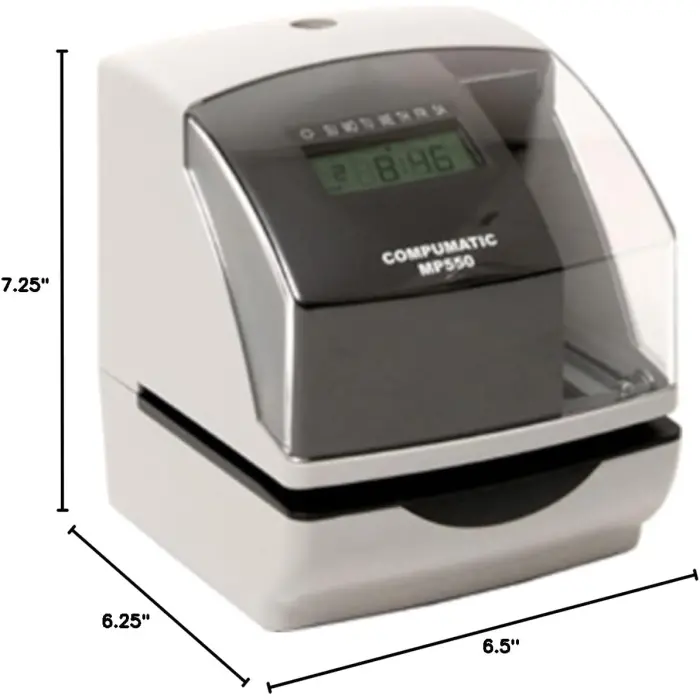Compumatic MP550 Heavy-Duty Time Clock and Document Stamp variant 3