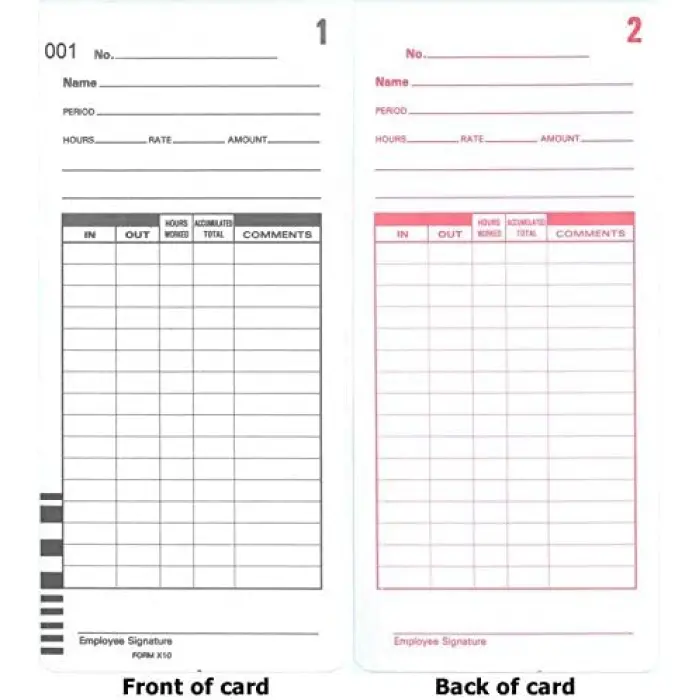 Compumatic XL1000e Calculating Time Clock Bundle variant 2