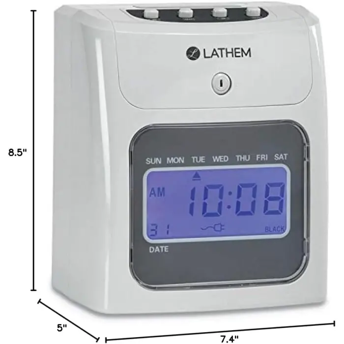 Lathem 400E-KIT Auto-Align Time Clock Bundle variant 3
