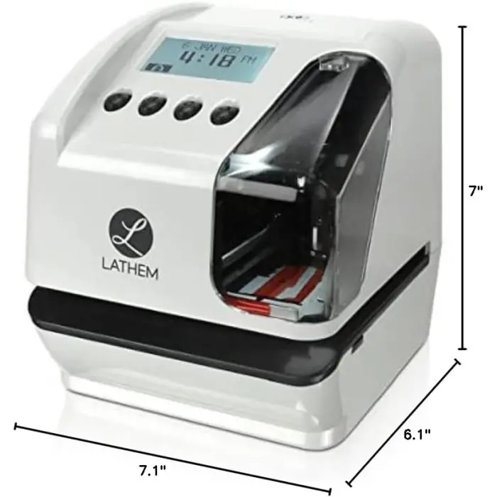 Lathem LT5000 Time Clock and Document Stamp variant 4