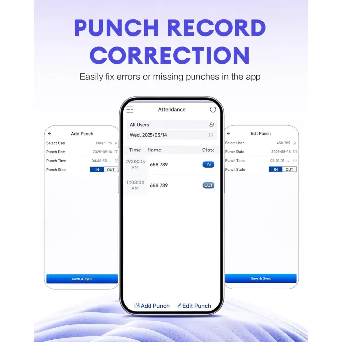 NGTeco K4 Fingerprint Time Clock System variant 3