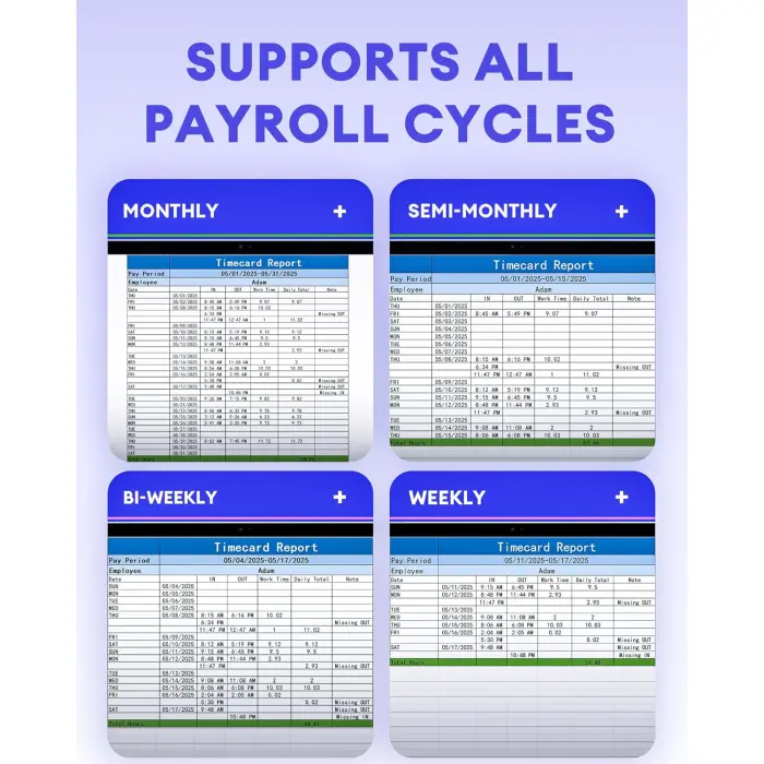 NGTeco K4 Fingerprint Time Clock System variant 4