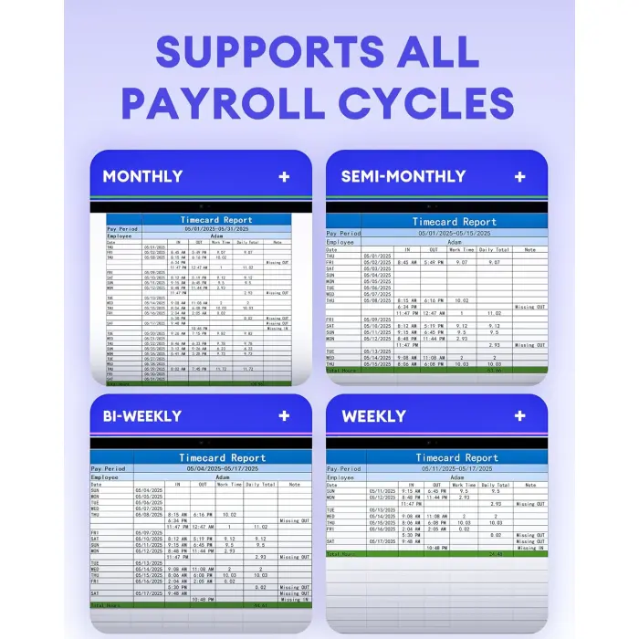 NGTeco MB1 Multi-Biometric Time Clock Terminal variant 5