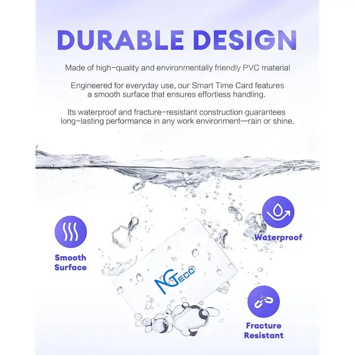 NGTeco RFID Cards for TC1, TC2, TC3, TC7 Pack of 10 variant 3