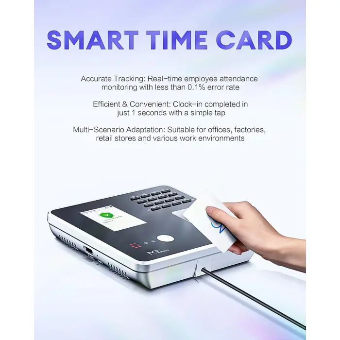 NGTeco RFID Cards for TC1, TC2, TC3, TC7 Pack of 10 variant 4