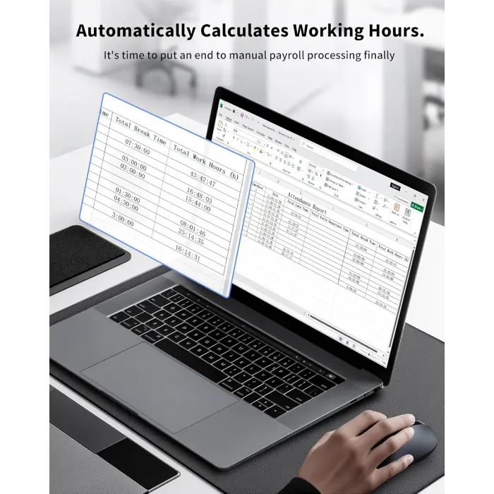 NGTeco TC2 Fingerprint Time Clock Terminal variant 3