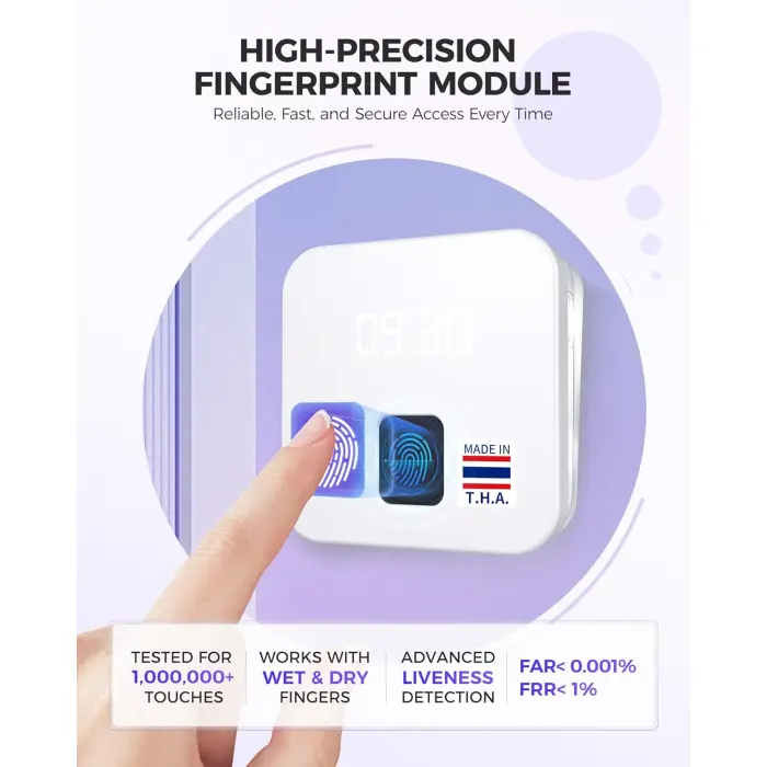 NGTeco TC4 Fingerprint Time Clock Terminal variant 1