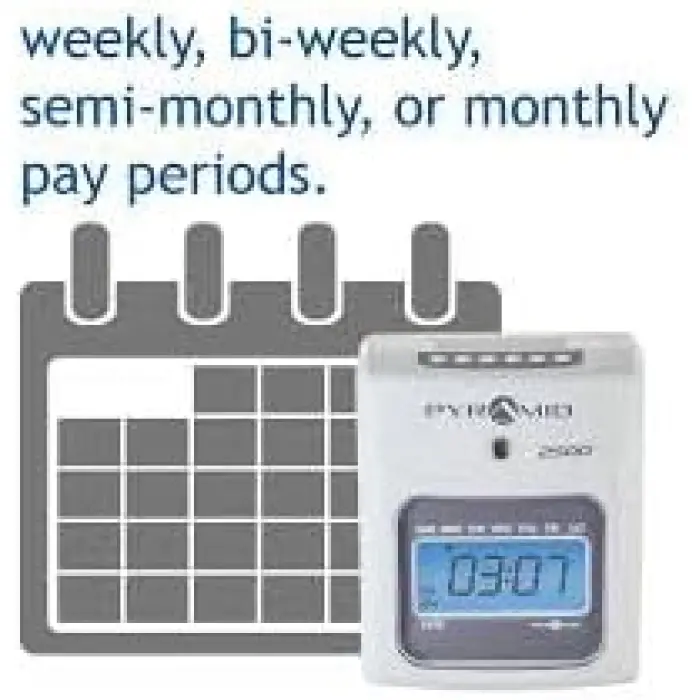Pyramid 2500K1 Auto-Align Time Clock Bundle variant 4