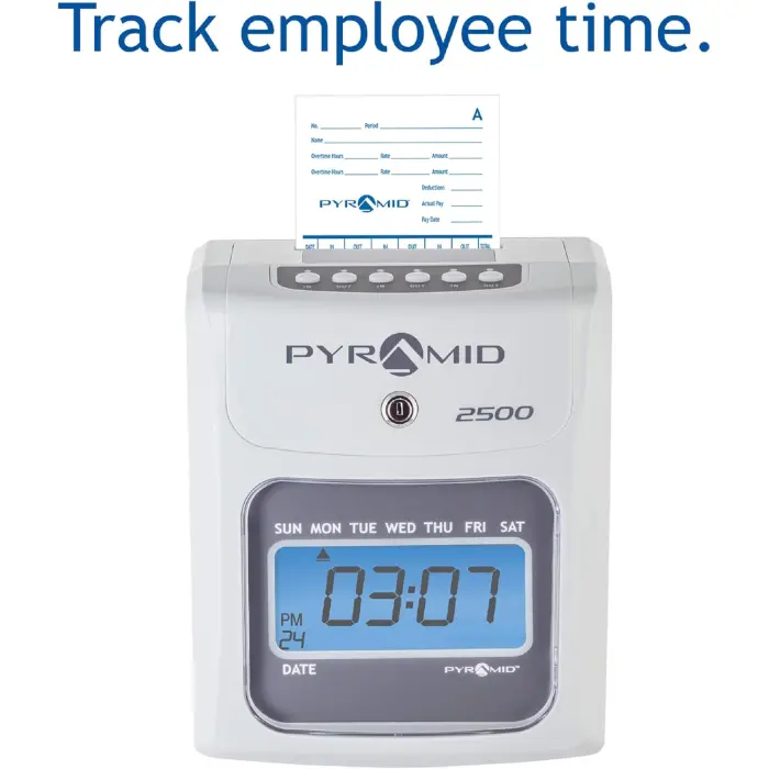 Pyramid 2500K1 Auto-Align Time Clock Bundle variant 5