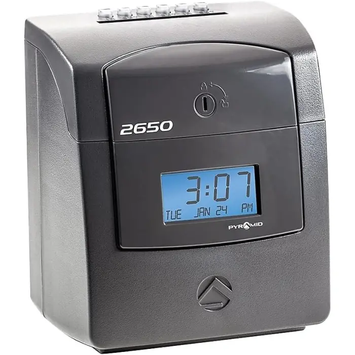 Pyramid 2650 Pro Auto-Align Time Clock Bundle variant 2