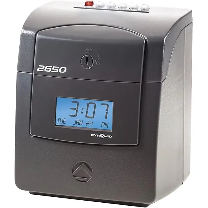 Pyramid 2650 Pro Auto-Align Time Clock Bundle variant 4