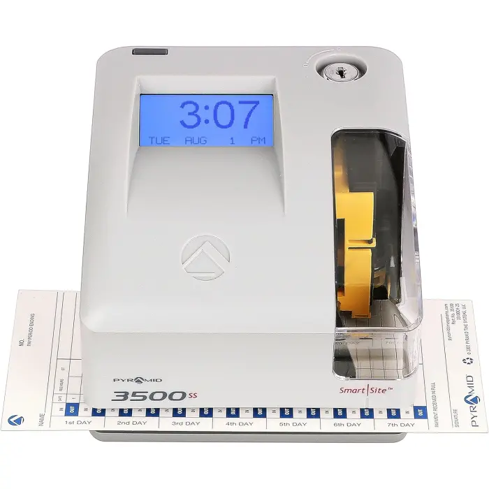 Pyramid 3500ss Time Clock and Document Stamp variant 5