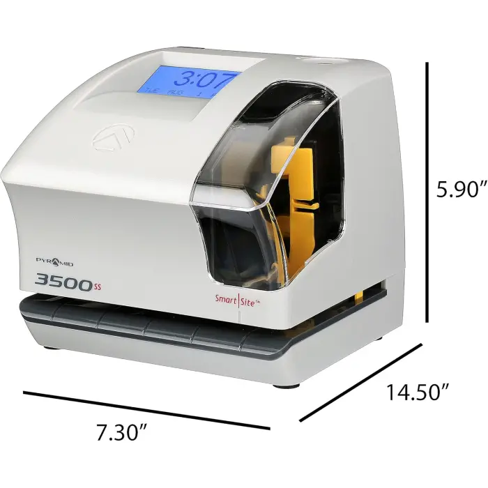 Pyramid 3500ss Time Clock and Document Stamp variant 6