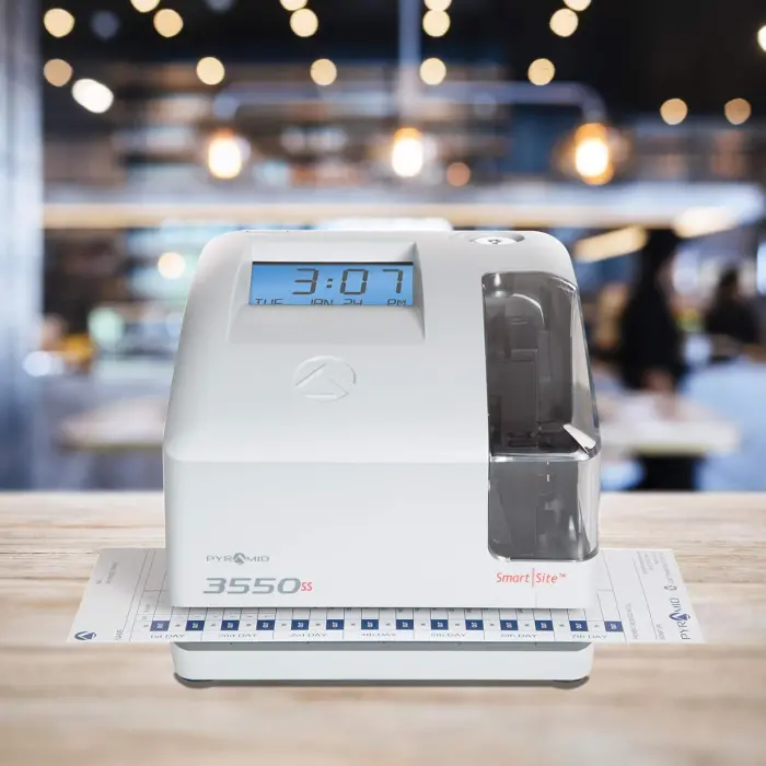 Pyramid 3550SS Time Clock and Document Stamp variant 6