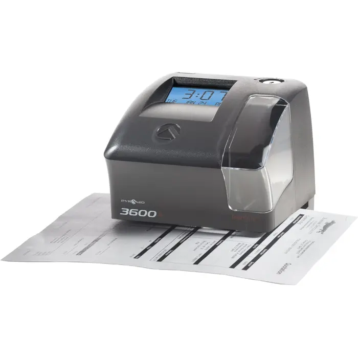 Pyramid 3600SS Time Clock and Document Stamp variant 3