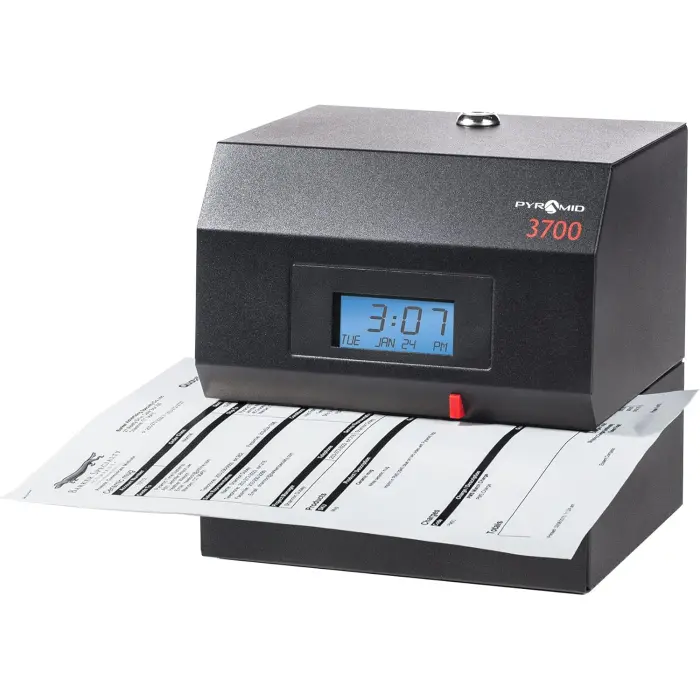 Pyramid 3700 Heavy-Duty Time Clock and Document Stamp variant 1