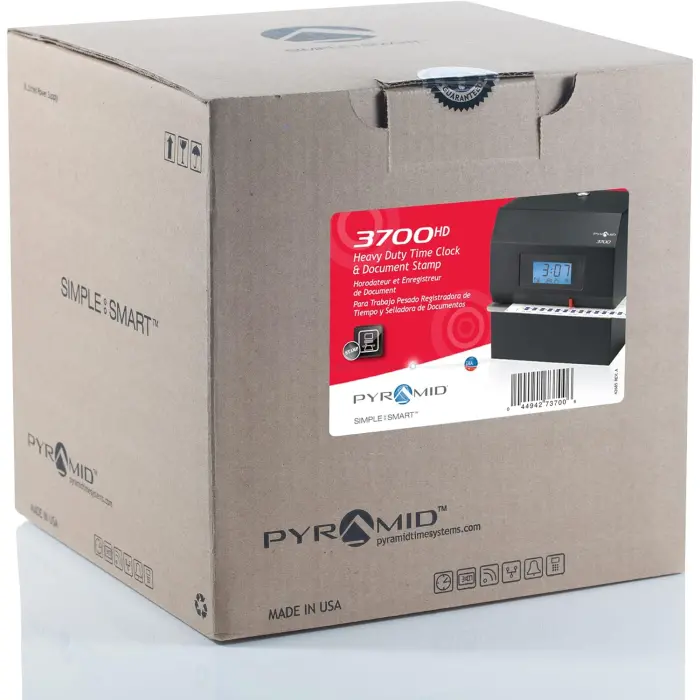 Pyramid 3700 Heavy-Duty Time Clock and Document Stamp variant 2
