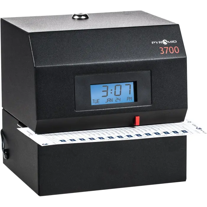 Pyramid 3700 Heavy-Duty Time Clock and Document Stamp variant 6
