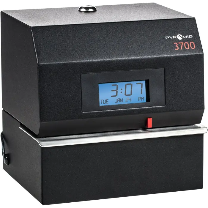 Pyramid 3700 Heavy-Duty Time Clock and Document Stamp variant 7