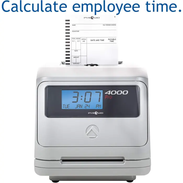 Pyramid 4000 Calculating Time Clock variant 2