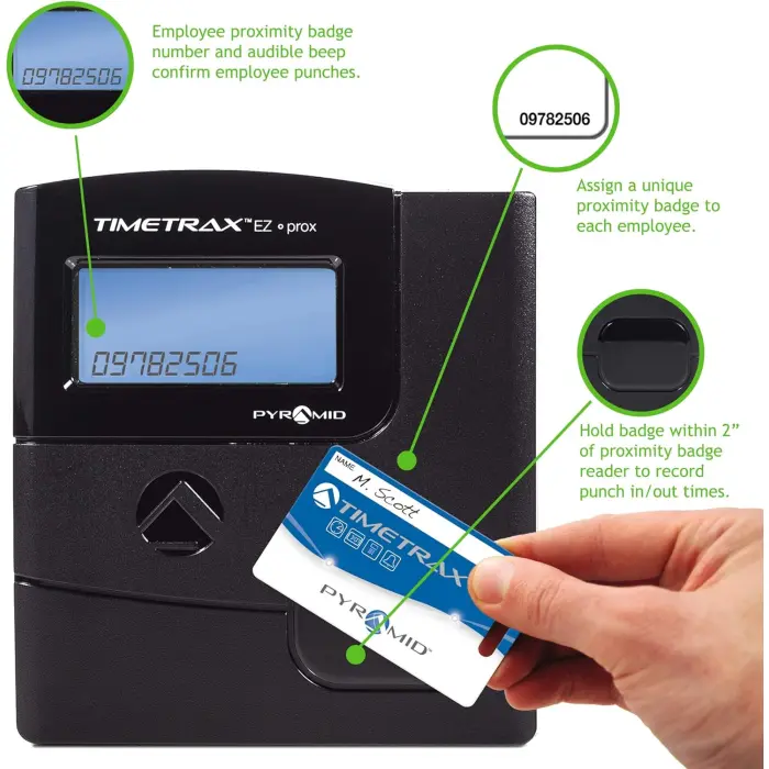 Pyramid PPDLAUBKN RFID Time Clock System variant 2