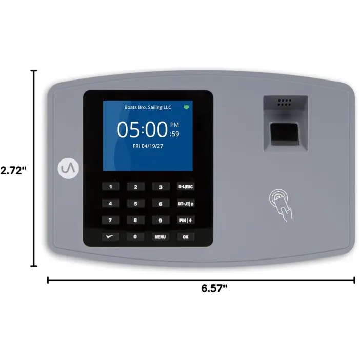 uAttend BN6500N Fingerprint Time Clock Terminal variant 8