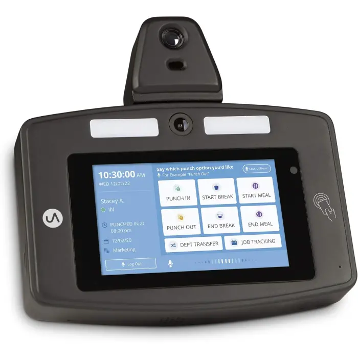 uAttend DR2500 Cloud Face, Voice, Temp Time Clock variant 1