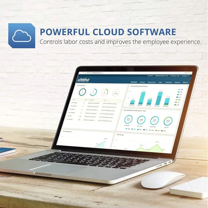 uAttend JR2000 Fingerprint Time Clock Terminal variant 5