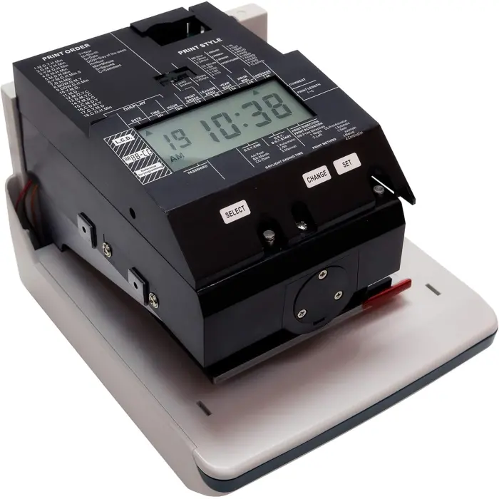 uPunch CR1000 Time Clock and Document Stamp variant 4