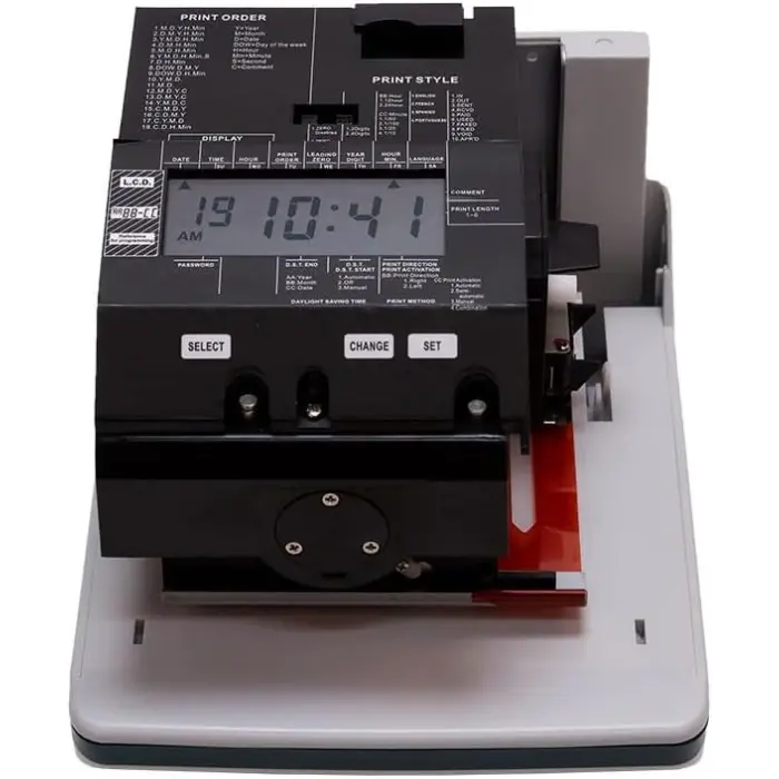 uPunch CR1000 Time Clock and Document Stamp variant 5