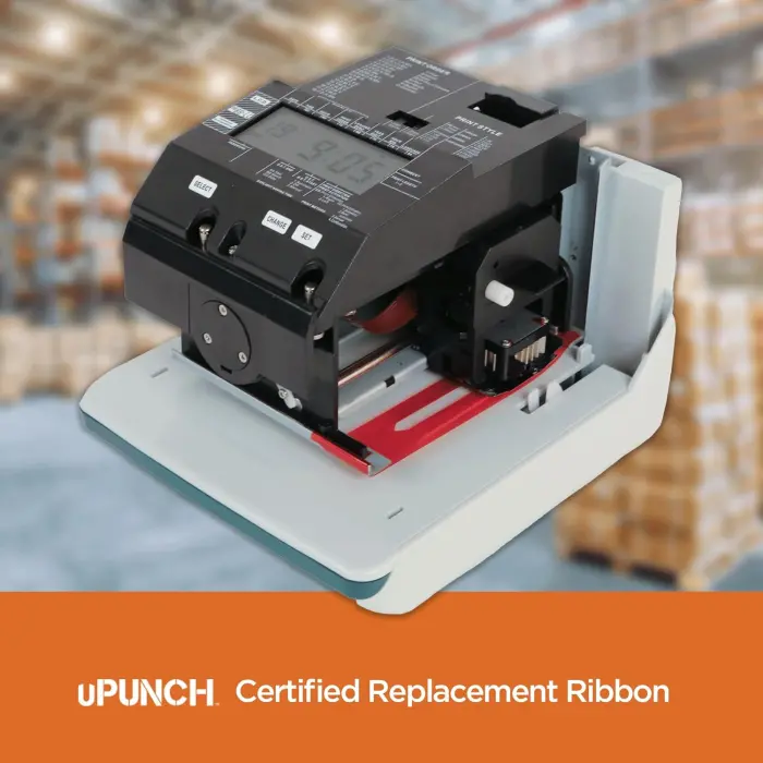 uPunch Ribbon for CR1000 Black/Red variant 2