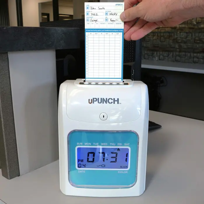 uPunch FN1000 Auto-Align Time Clock with App variant 4