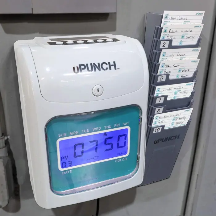 uPunch FN1000 Auto-Align Time Clock with App variant 5